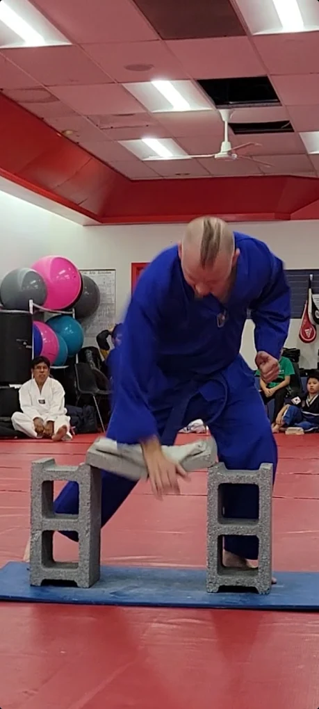 Instructor Demonstration at Tiger Paw Martial Arts