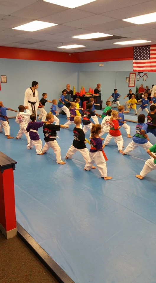 Young Students at Tiger Paw Martial Arts